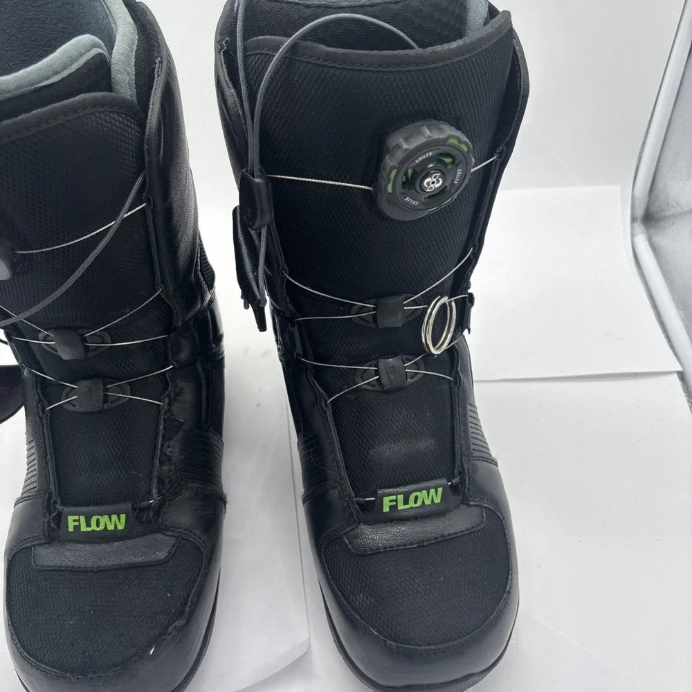 Flow Men's Size 7 Snowboard Boots Model Ansr Coiler